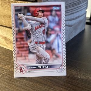 Shohei Ohtani Topps 2021 batting card